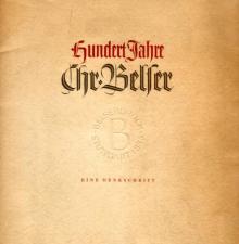 „Hundert Jahre Chr. Belser. Eine Denkschrift“, Stuttgart, 1938