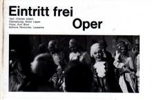 Kurt Blum: "Eintritt frei  Oper"