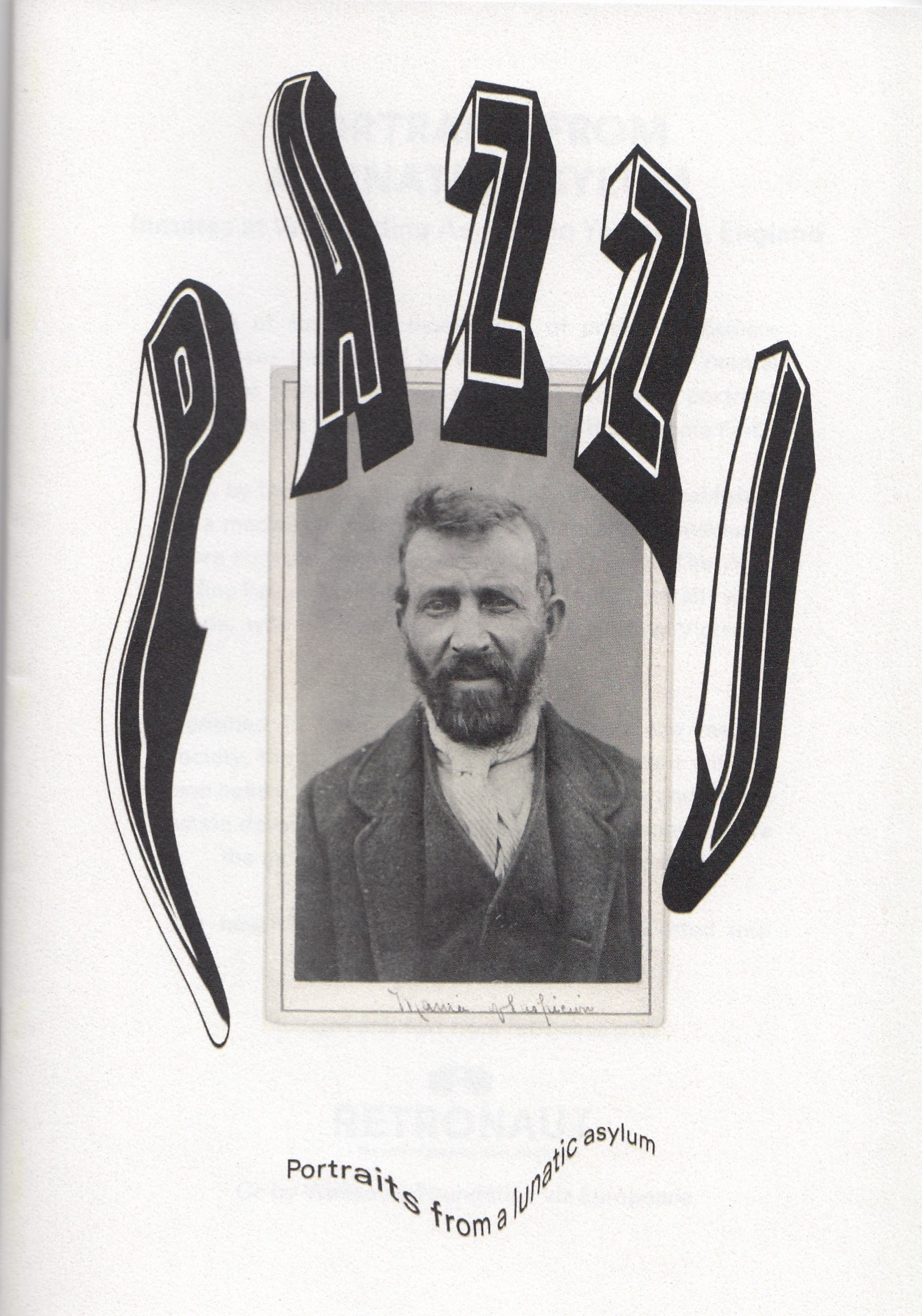 N. N. : Pazzi. Portraits from a lunatic asylum. Inmates at West Riding Asylum, in Yorkshire, England