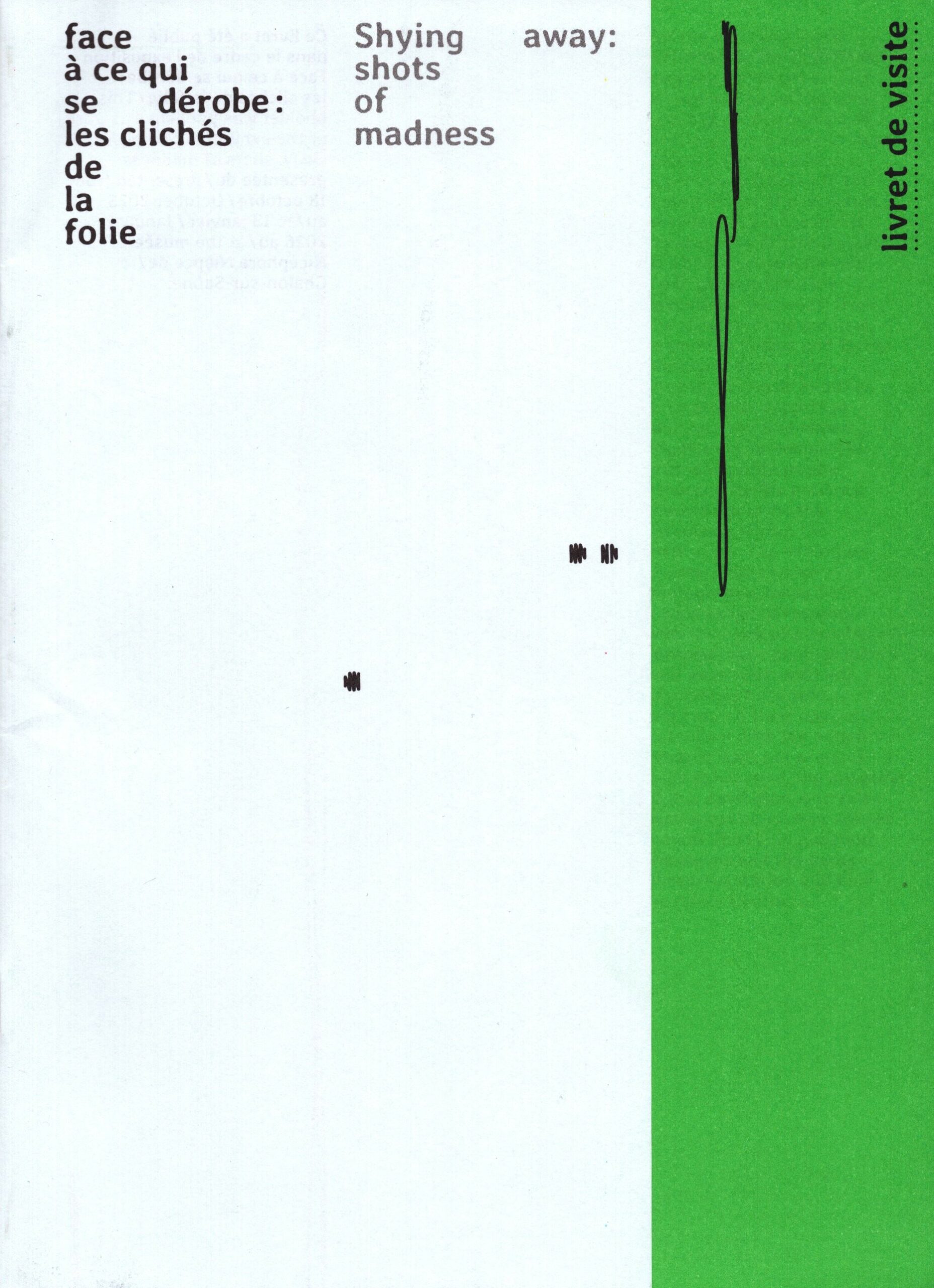 face à ce qui se dérobe : les clichés de la folie